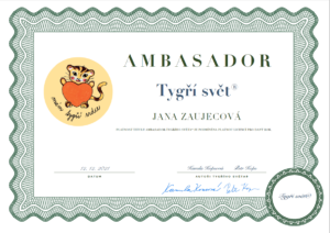 Licence_Ambasador Tygri svet